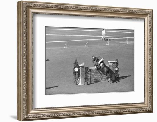 Horse Riding Competition-null-Framed Photographic Print