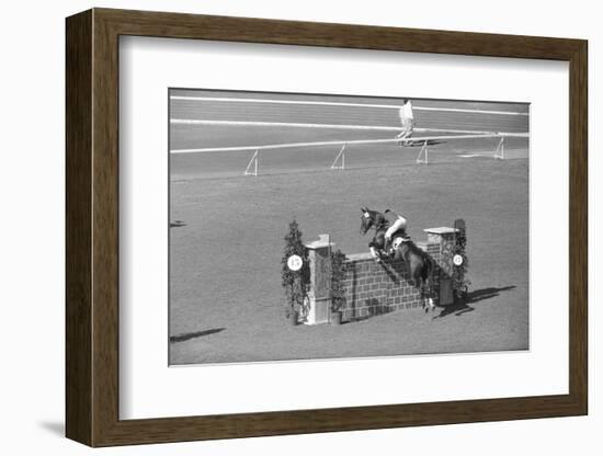 Horse Riding Competition-null-Framed Photographic Print