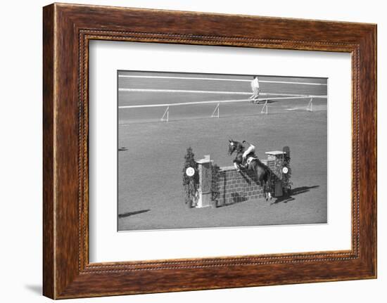 Horse Riding Competition-null-Framed Photographic Print