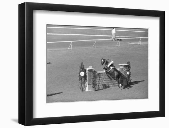 Horse Riding Competition-null-Framed Photographic Print