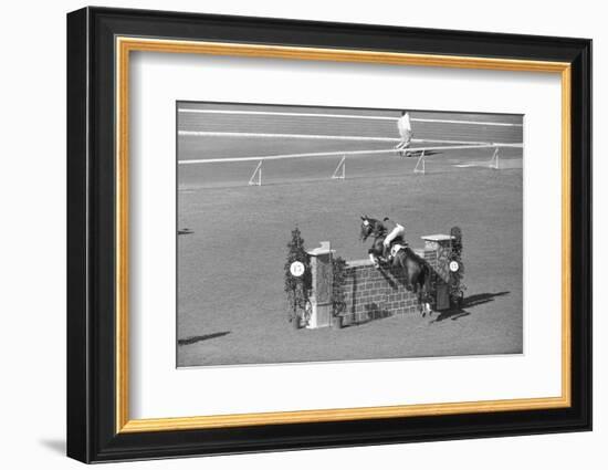 Horse Riding Competition-null-Framed Photographic Print