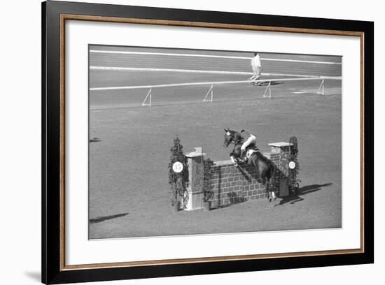 Horse Riding Competition-null-Framed Photographic Print