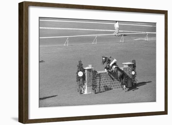 Horse Riding Competition-null-Framed Photographic Print