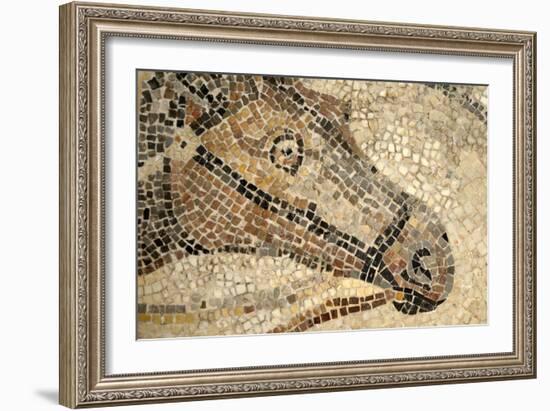 Horse Roman Floor Mosaic-null-Framed Giclee Print