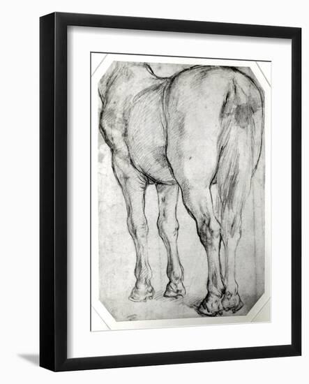 Horse's Rear-Peter Paul Rubens-Framed Giclee Print