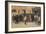 Horse Sale at the Barbican-Robert Bevan-Framed Giclee Print