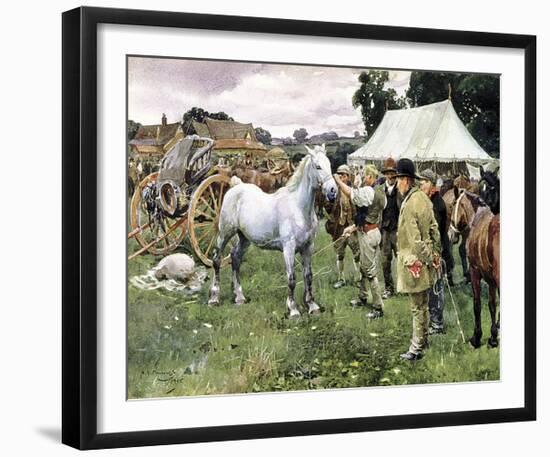 Horse Sale-Sir Alfred Munnings-Framed Premium Giclee Print