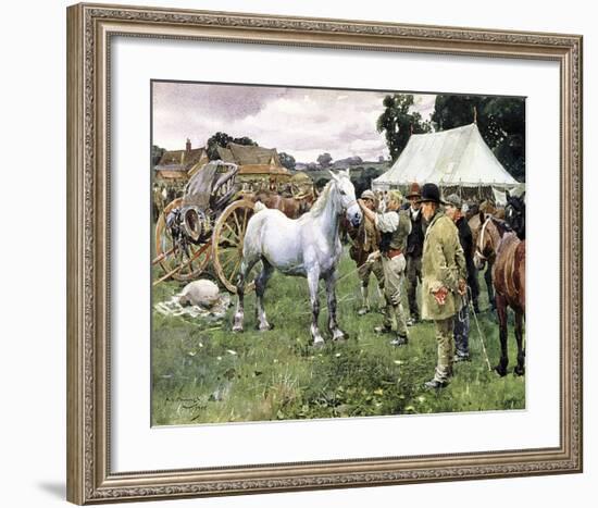 Horse Sale-Sir Alfred Munnings-Framed Premium Giclee Print