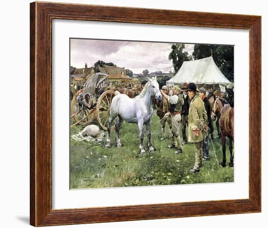 Horse Sale-Sir Alfred Munnings-Framed Premium Giclee Print