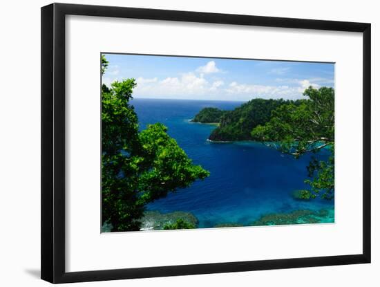 Horse Shoe Bay, Fiji, South Pacific, Pacific-Bhaskar Krishnamurthy-Framed Photographic Print