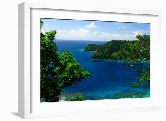 Horse Shoe Bay, Fiji, South Pacific, Pacific-Bhaskar Krishnamurthy-Framed Photographic Print