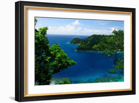 Horse Shoe Bay, Fiji, South Pacific, Pacific-Bhaskar Krishnamurthy-Framed Photographic Print