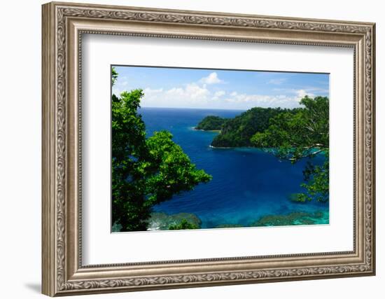 Horse Shoe Bay, Fiji, South Pacific, Pacific-Bhaskar Krishnamurthy-Framed Photographic Print