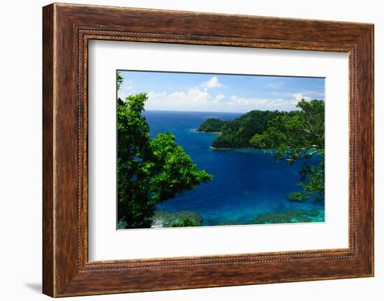 Horse Shoe Bay, Fiji, South Pacific, Pacific-Bhaskar Krishnamurthy-Framed Photographic Print