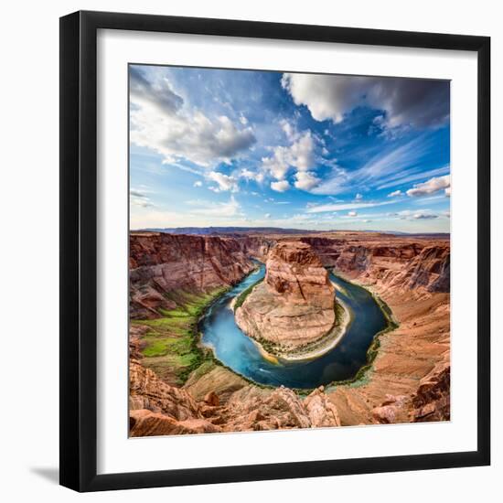 Horse Shoe Bend-beboy-Framed Photographic Print