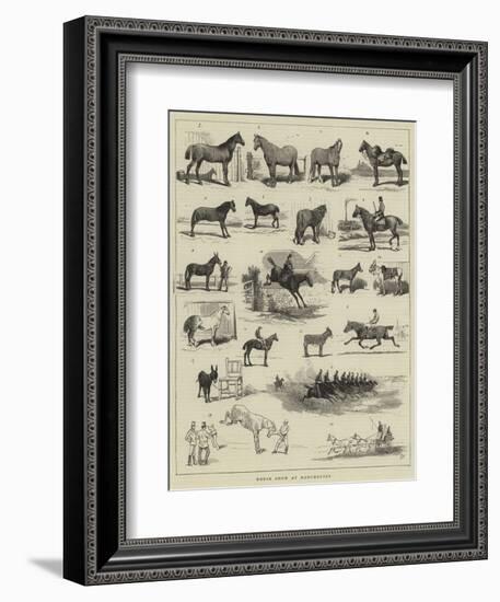 Horse Show at Manchester-Alfred Chantrey Corbould-Framed Giclee Print