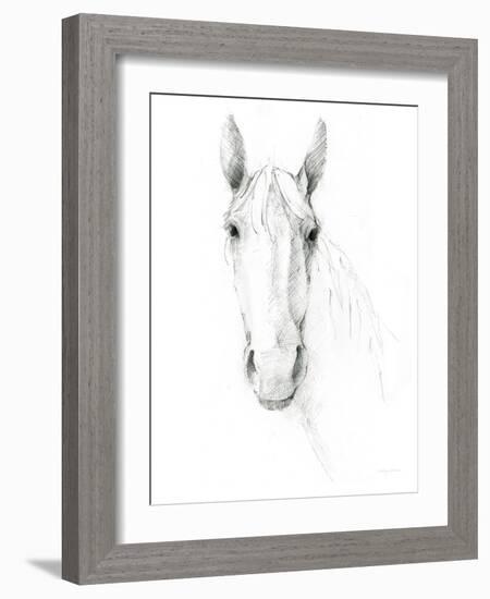 Horse Sketch-Avery Tillmon-Framed Art Print