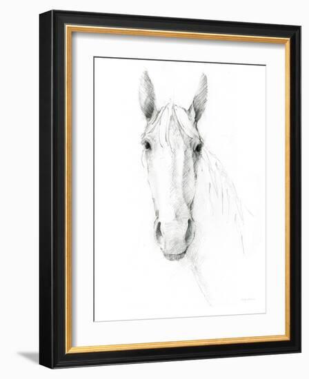 Horse Sketch-Avery Tillmon-Framed Art Print