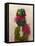 Horse Strawberry Fool-Fab Funky-Framed Stretched Canvas