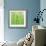 Horse Tail Grass Abstract No 43-Shams Rasheed-Framed Giclee Print displayed on a wall