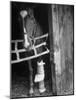 Horse Wearing Bandage Due to Bowed Tendon-Hank Walker-Mounted Photographic Print