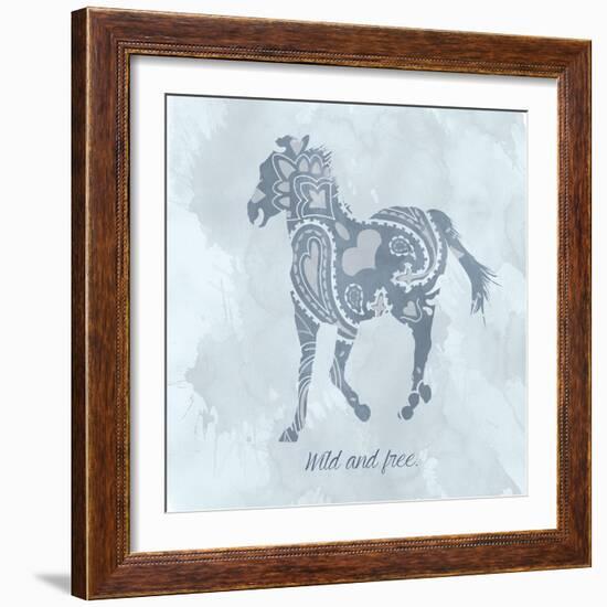 Horse Wild-Erin Clark-Framed Giclee Print