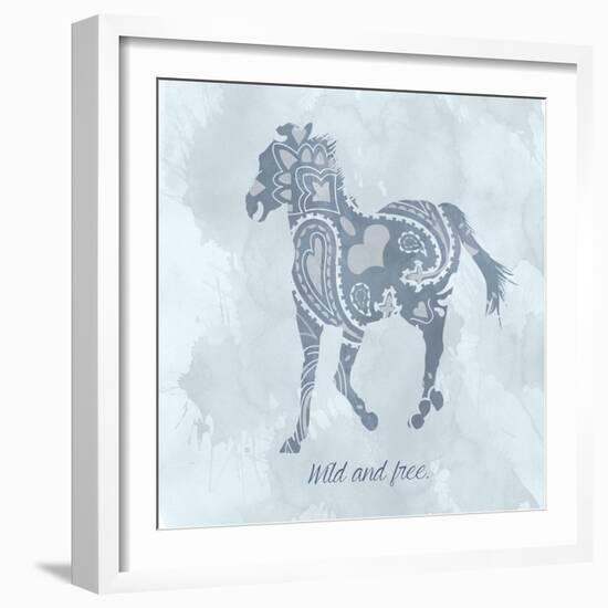 Horse Wild-Erin Clark-Framed Giclee Print