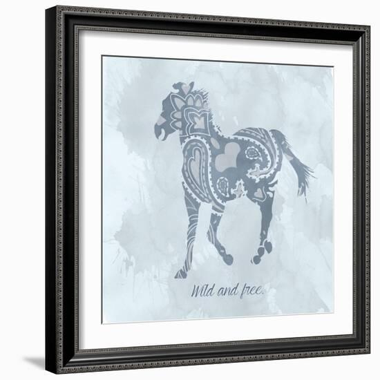 Horse Wild-Erin Clark-Framed Giclee Print