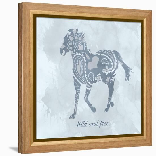 Horse Wild-Erin Clark-Framed Premier Image Canvas