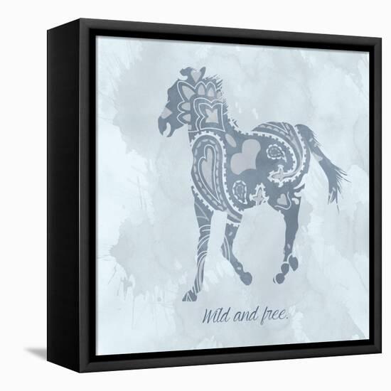 Horse Wild-Erin Clark-Framed Premier Image Canvas