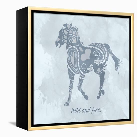 Horse Wild-Erin Clark-Framed Premier Image Canvas