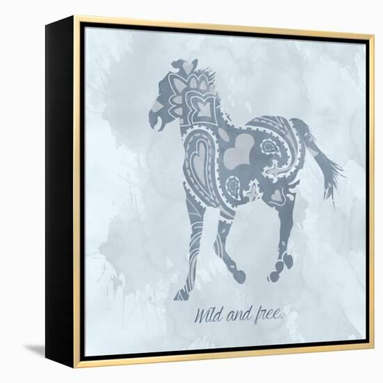 Horse Wild-Erin Clark-Framed Premier Image Canvas