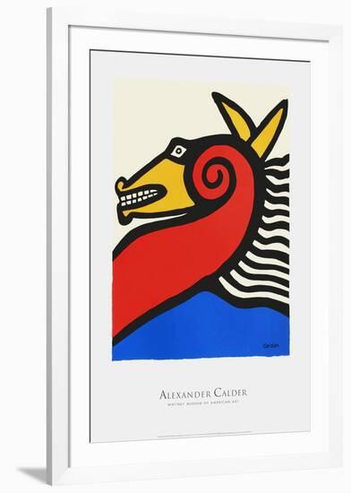 Horse-Alexander Calder-Framed Premium Edition