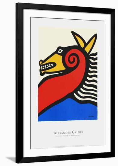 Horse-Alexander Calder-Framed Premium Edition