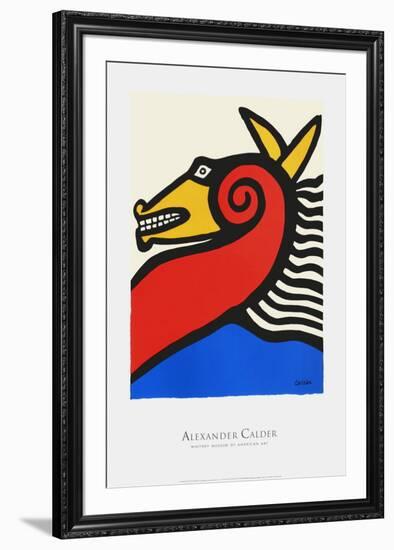 Horse-Alexander Calder-Framed Premium Edition