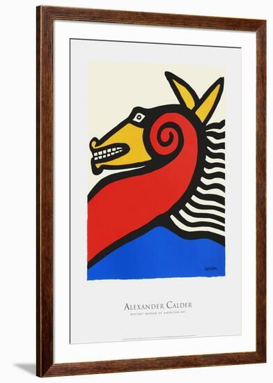 Horse-Alexander Calder-Framed Premium Edition