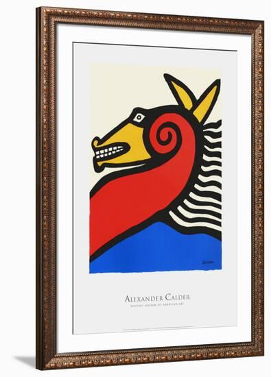 Horse-Alexander Calder-Framed Premium Edition