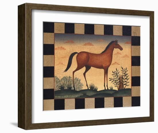 Horse-Diane Ulmer Pedersen-Framed Art Print