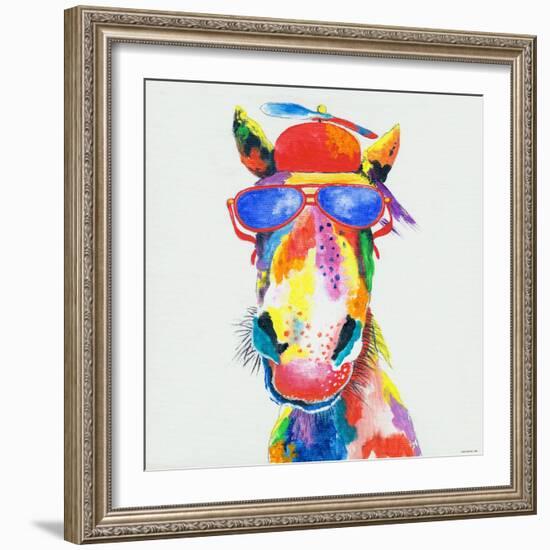 Horse-null-Framed Art Print