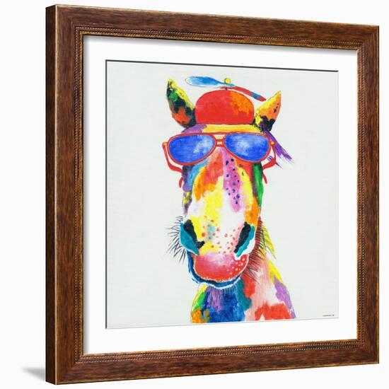 Horse-null-Framed Art Print