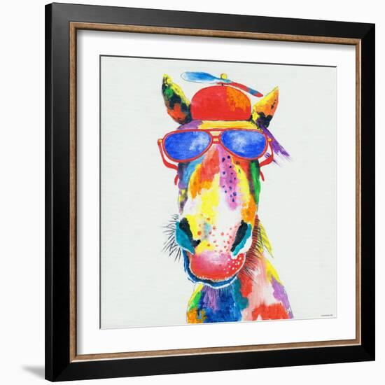 Horse-null-Framed Art Print