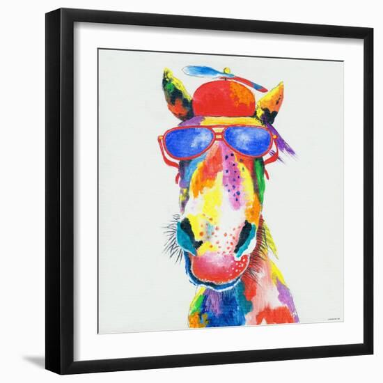 Horse-null-Framed Art Print