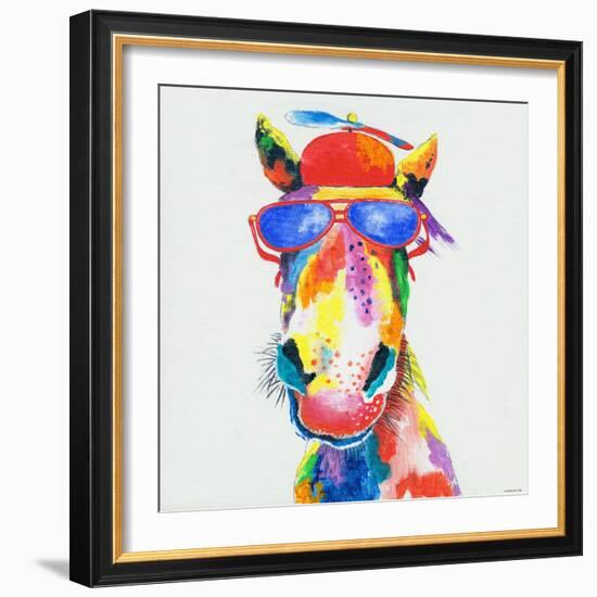 Horse-null-Framed Art Print