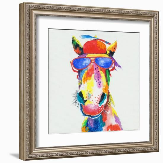 Horse-null-Framed Art Print