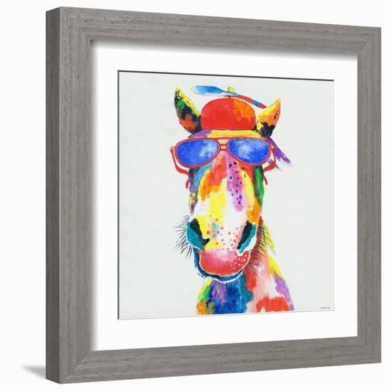 Horse-null-Framed Art Print