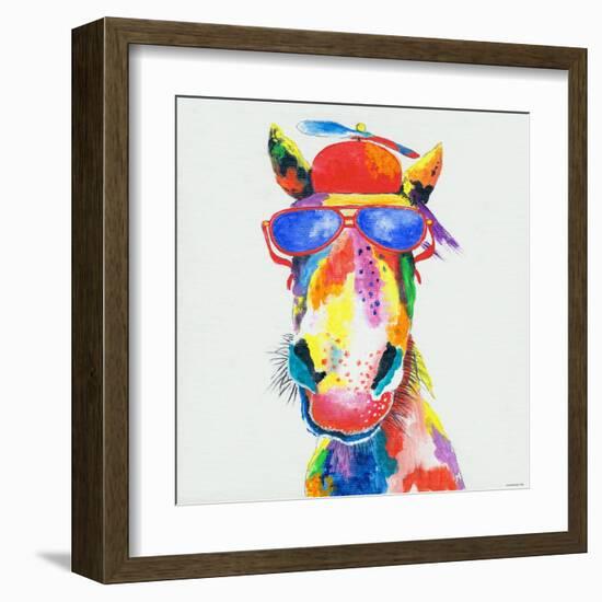 Horse-null-Framed Art Print