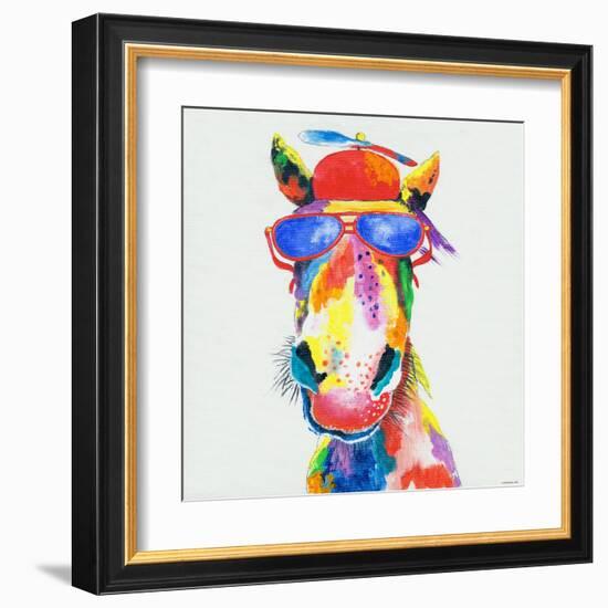 Horse-null-Framed Art Print