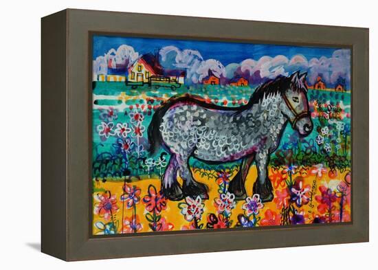 Horse-Brenda Brin Booker-Framed Premier Image Canvas