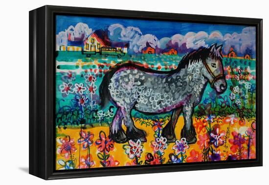 Horse-Brenda Brin Booker-Framed Premier Image Canvas