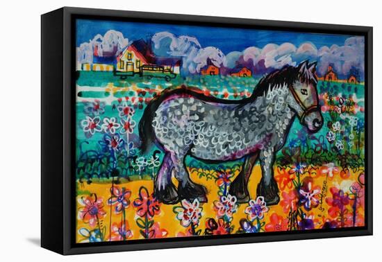 Horse-Brenda Brin Booker-Framed Premier Image Canvas